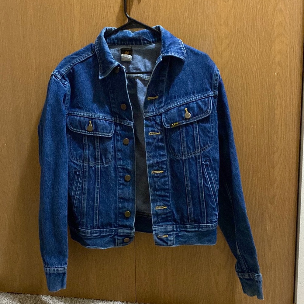 VINTAGE Lee Jean Jacket! Size S